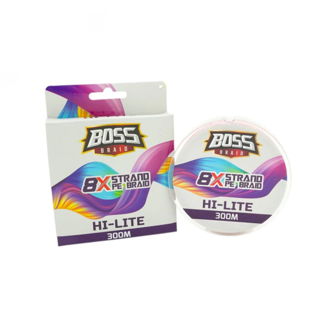 BOSS BRAID HI-LITE 8X MULTI COLOUR 300M