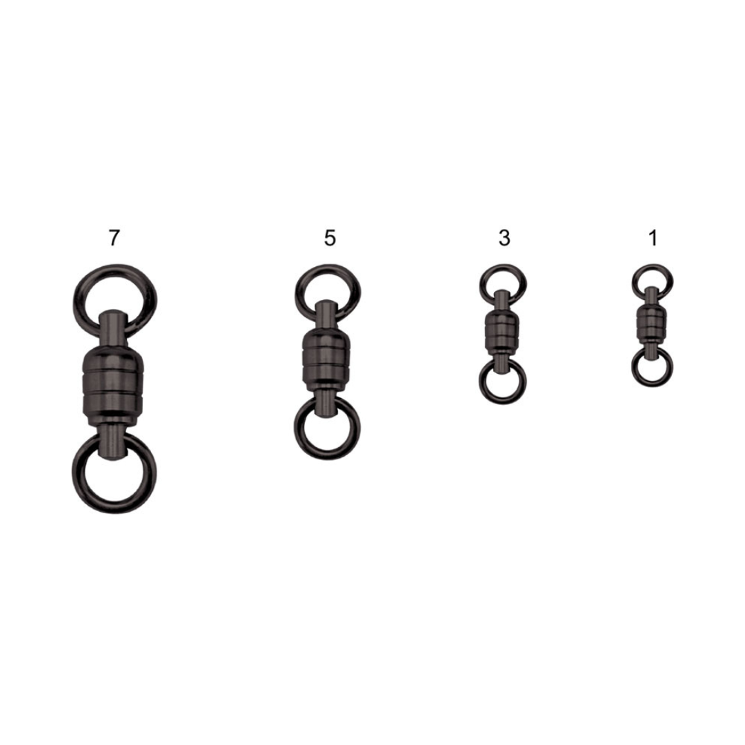 CENTRO STAINLESS STEEL BALL BEARING SWIVEL WITH 2 WELDED RING