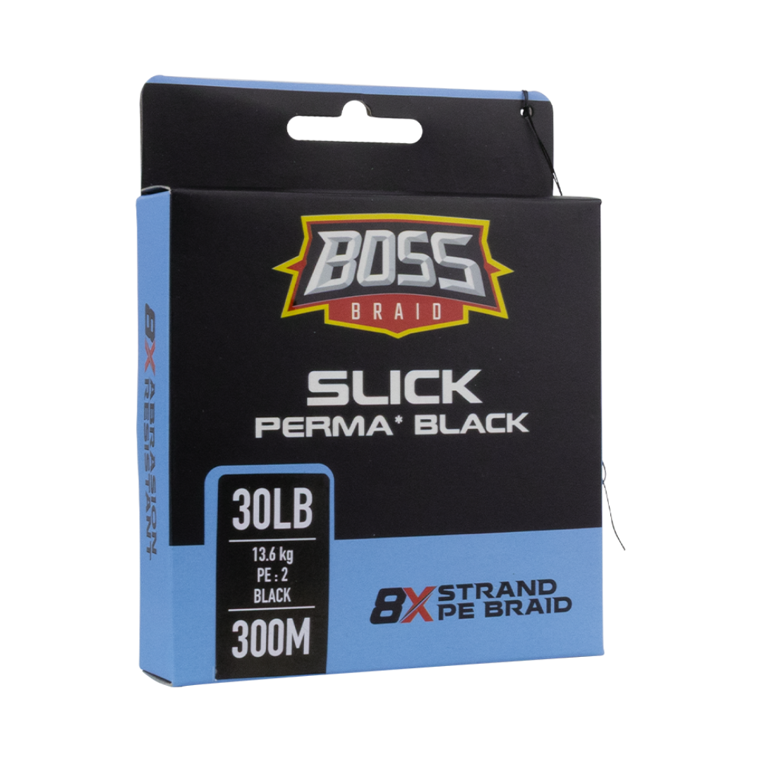 BOSS BRAID SLICK PERMA 8X BLACK 300M
