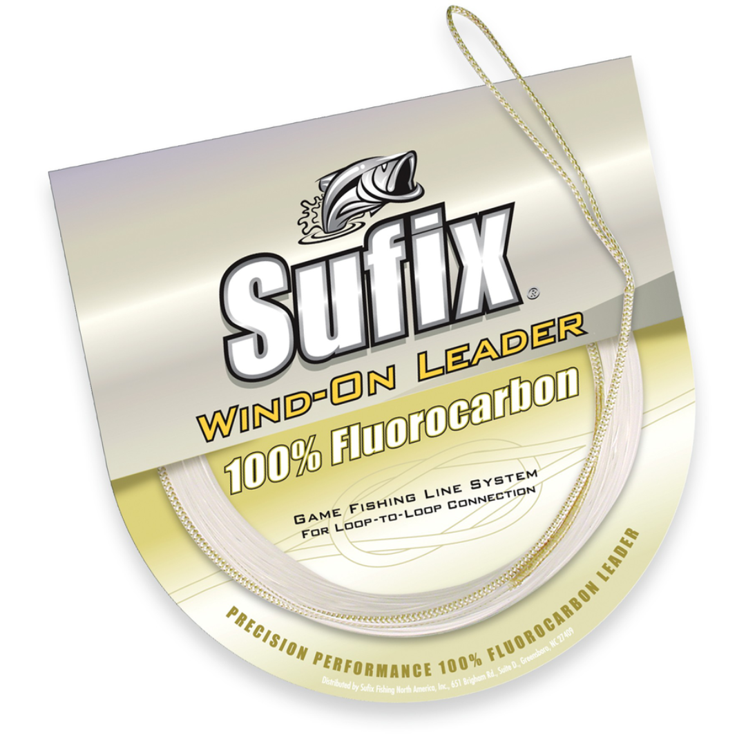 SUFIX WIND-ON LEADER NATURAL TAN 10M