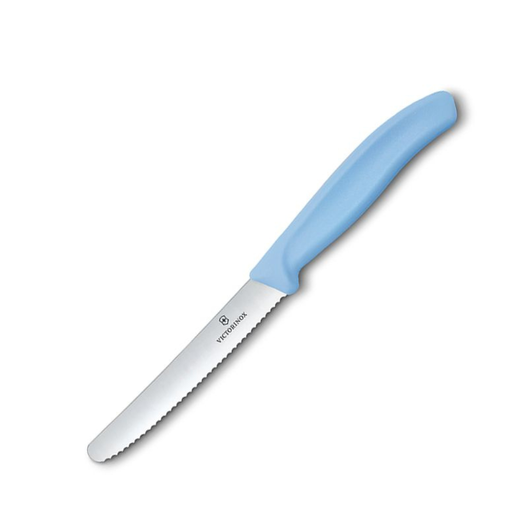 VICTORINOX SWISS CLASSIC TOMATO/STEAK KNIFE SERRATED 11CM