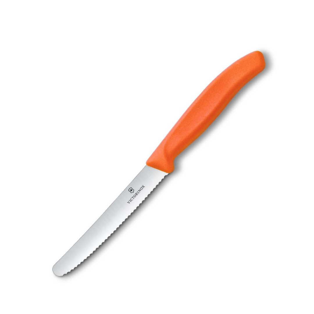 VICTORINOX SWISS CLASSIC TOMATO/TABLE KNIFE SERRATED 11CM