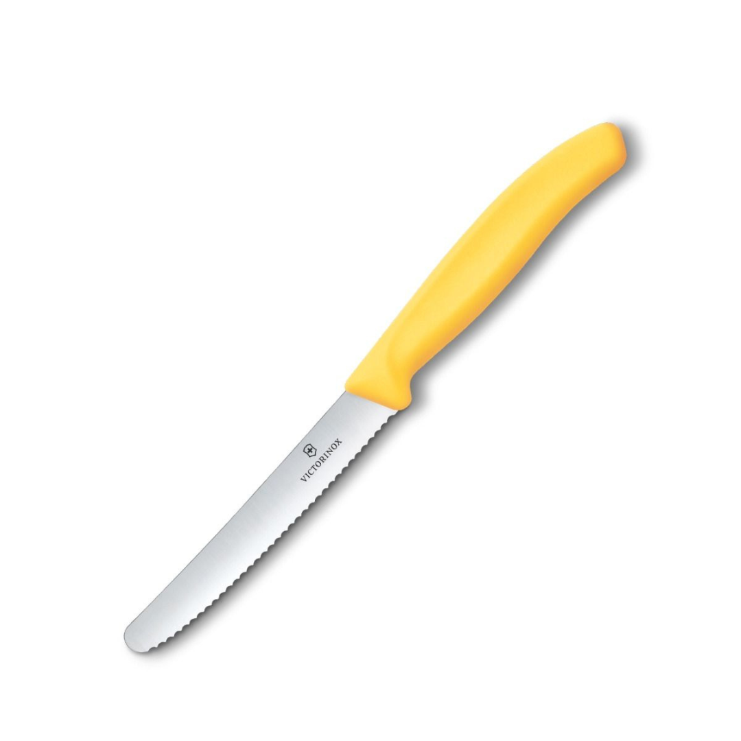 VICTORINOX SWISS CLASSIC TOMATO/TABLE KNIFE SERRATED 11CM
