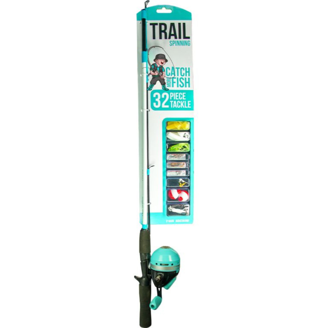 FUN TACKLE TRAIL SPINCAST COMBO