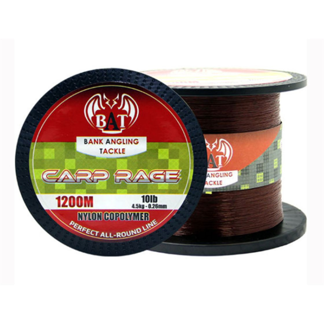 BAT CARP RAGE BROWN 1200M