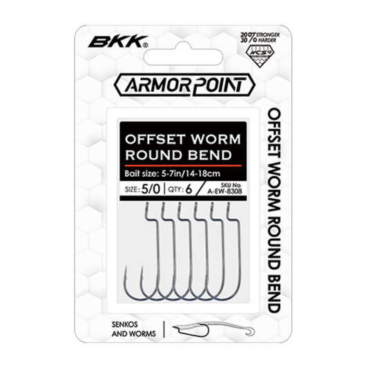 BKK ARMOR-POINT OFFSET WORM ROUND BEND