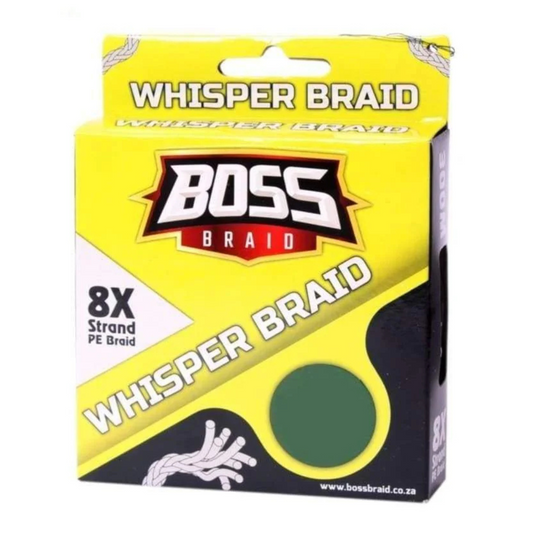 BOSS BRAID WHISPER BRAID 8X GREEN 300M