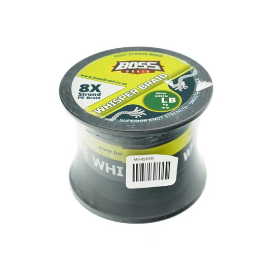 BOSS BRAID WHISPER BRAID 8X GREEN 600M