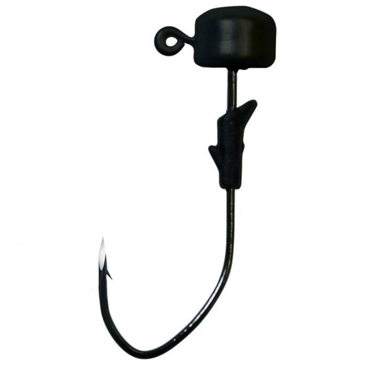 EAGLE CLAW PRO-V FINESSE JIG HEAD BLACK