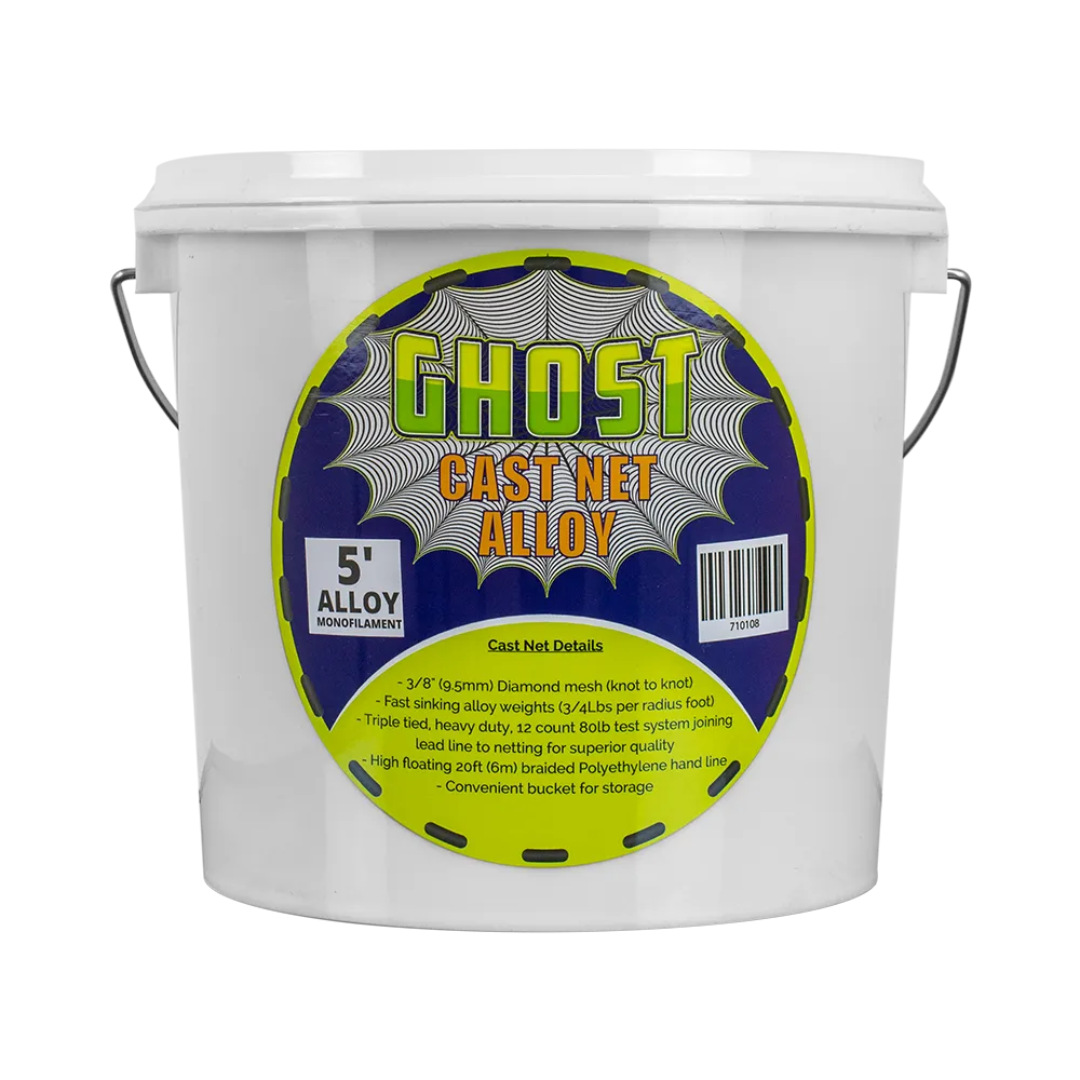 GHOST THROW NET MONOFILAMENT ALLOY WEIGHTS
