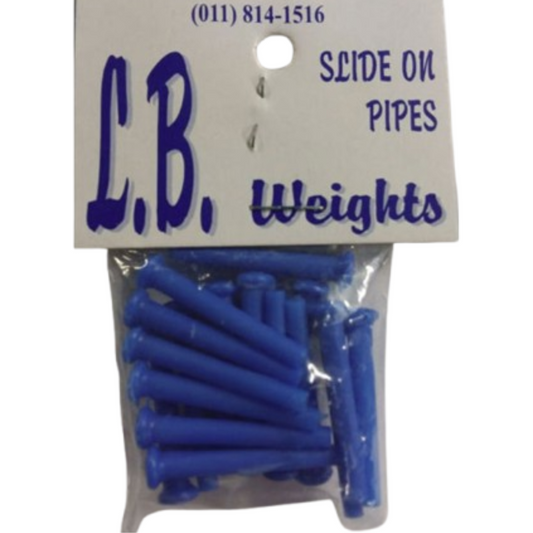 L.B WEIGHTS SLIDE-ON PIPES