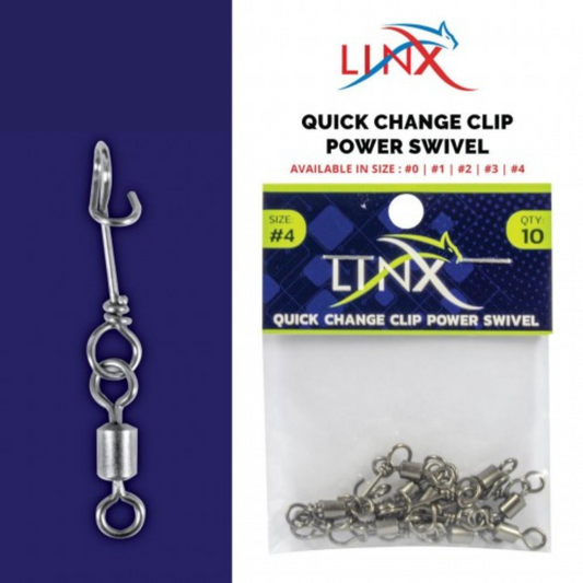 LINX QUICK CHANGE CLIP POWER SWIVEL