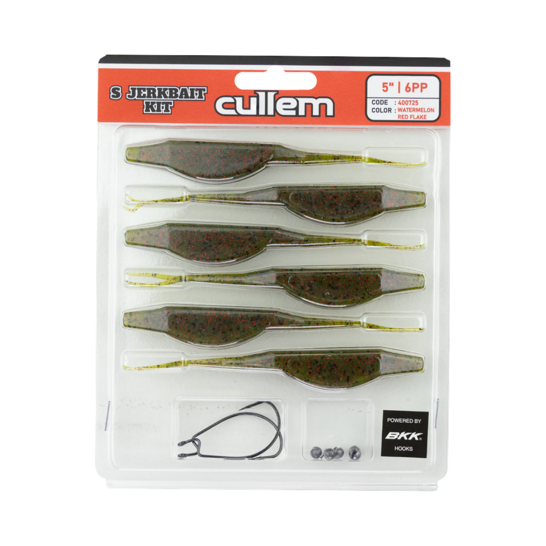 CULLEM S JERKBAIT KIT 5"