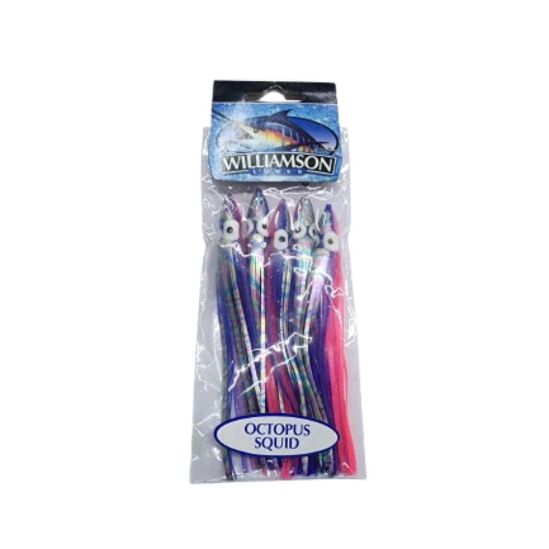 WILLIAMSON OCTOPUS SQUID LURE 13CM